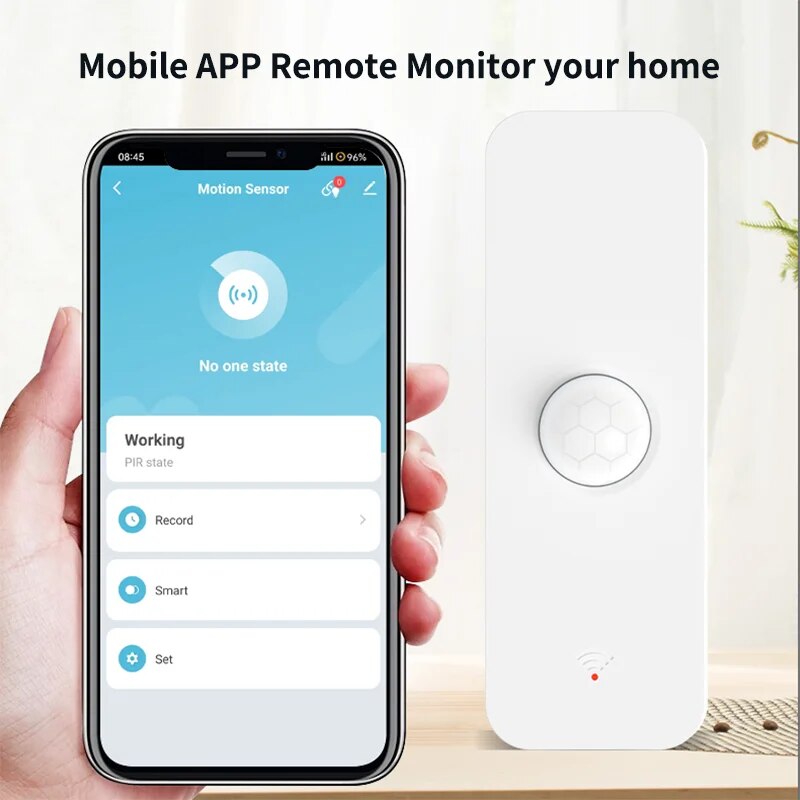 Zigbee PIR Sensor gerak WiFi,  - Smart Home Google Assistant ulasan dan harga
