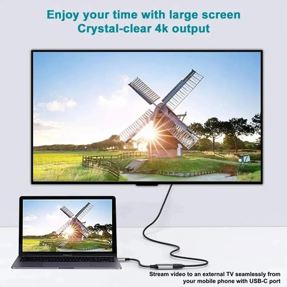 Adaptor USB C Ke HDMI 8K 4K 12 - Smart Home Hub ulasan dan harga