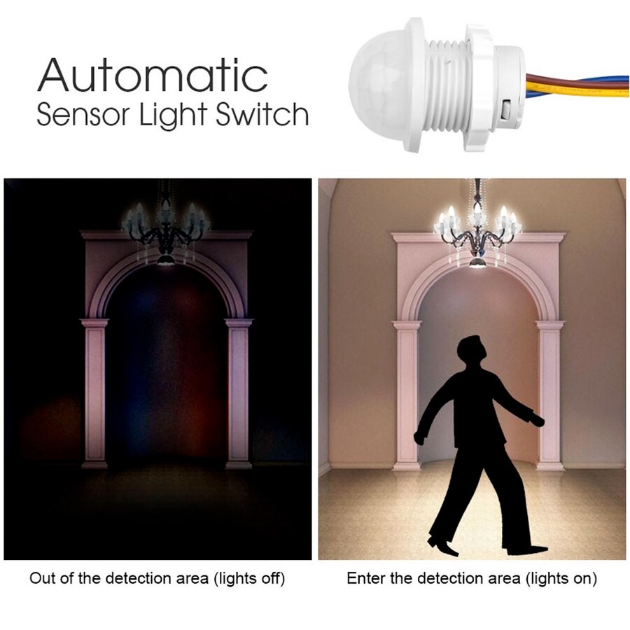 AC 110V 220V Sensor Rumah Pint - Smart Home Elements ulasan dan harga