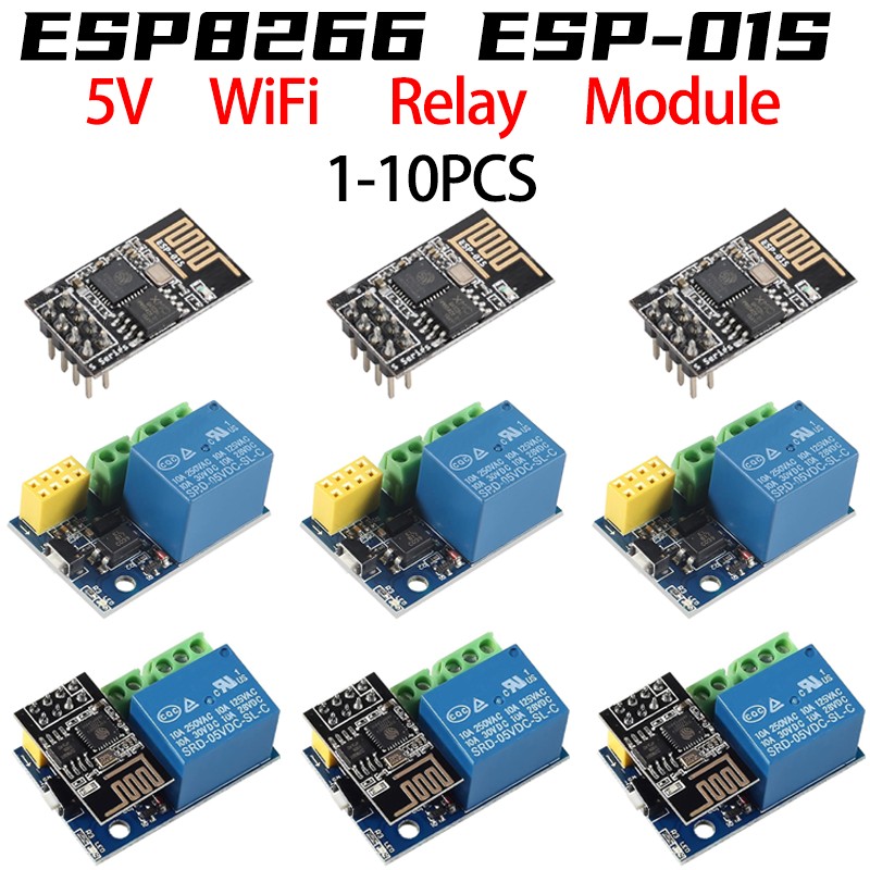 ESP8266 ESP-01 ESP-01S 5V Modu - Smart Home Arduino Uno ulasan dan harga