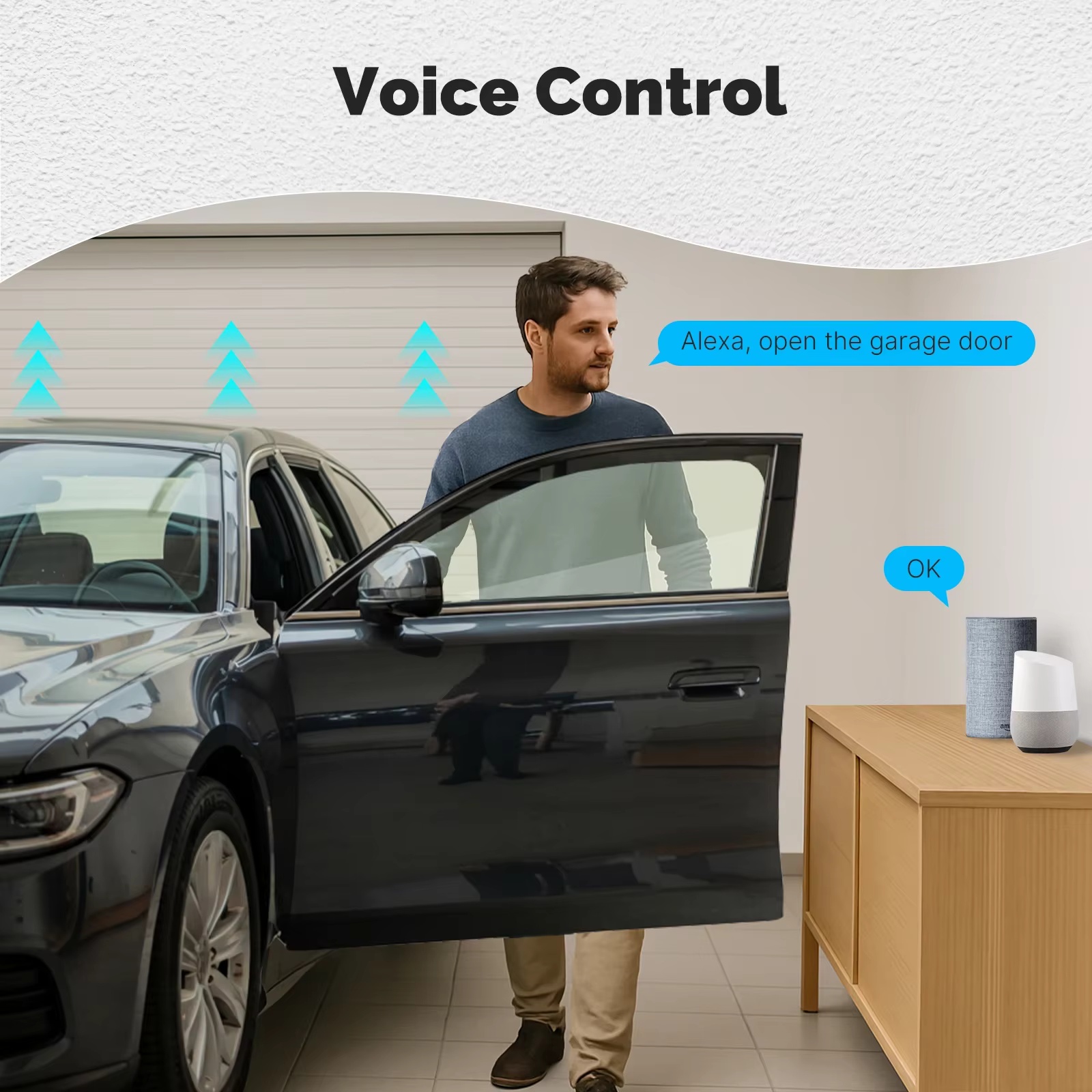 Modul Pengontrol Pintu Garasi  - Smart Home Google Assistant ulasan dan harga