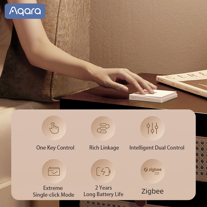 Sakelar Dinding Aqara Asli Ver - Smart Home Future ulasan dan harga