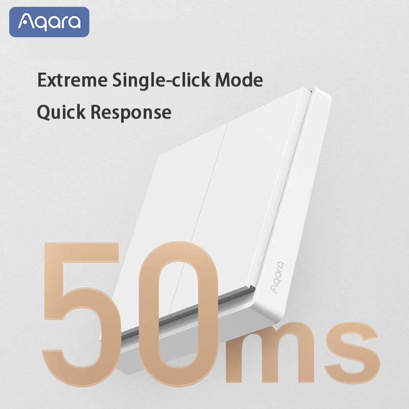 Sakelar Dinding Aqara Asli Ver - Smart Home Future ulasan dan harga