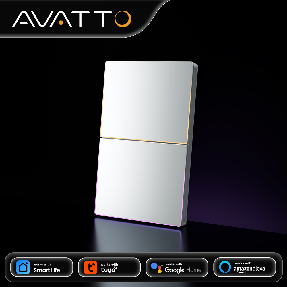 AVATTO Sakelar Lampu Pintar Wi - Smart Home Button ulasan dan harga