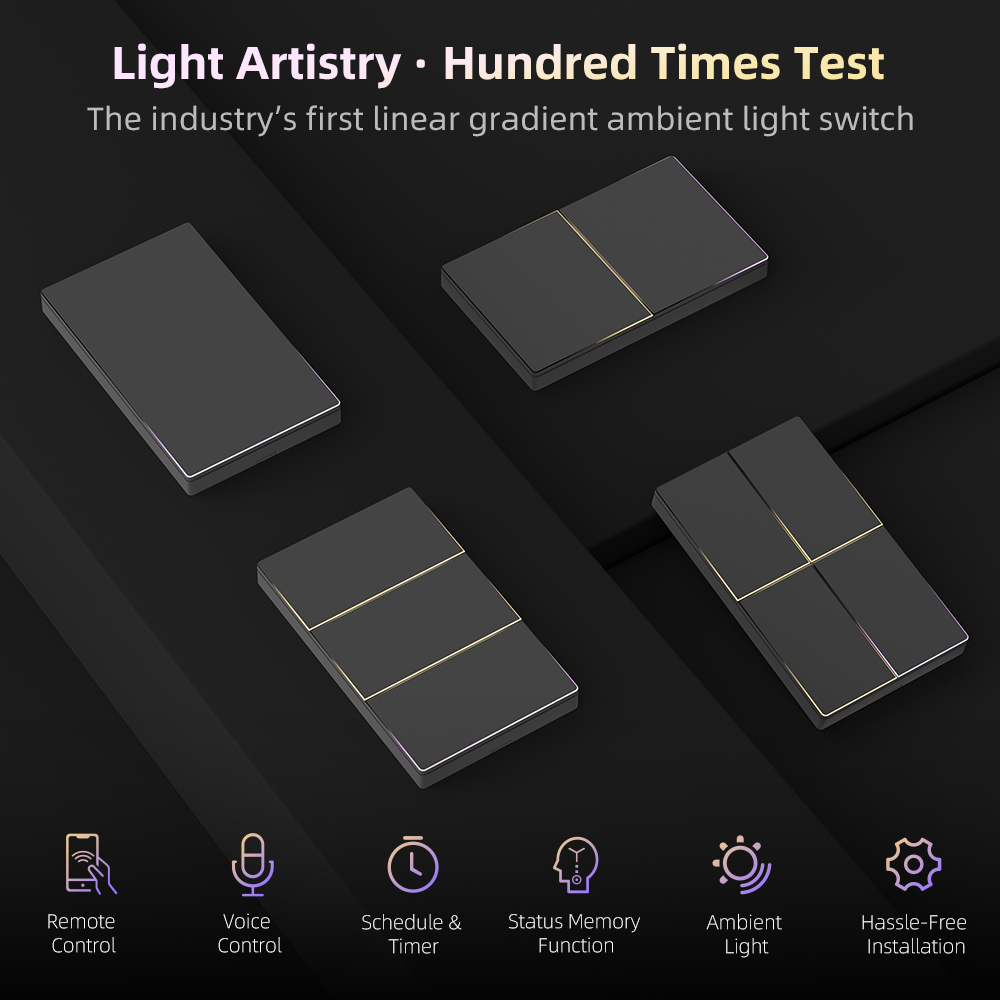 AVATTO Sakelar Lampu Pintar Wi - Smart Home Button ulasan dan harga