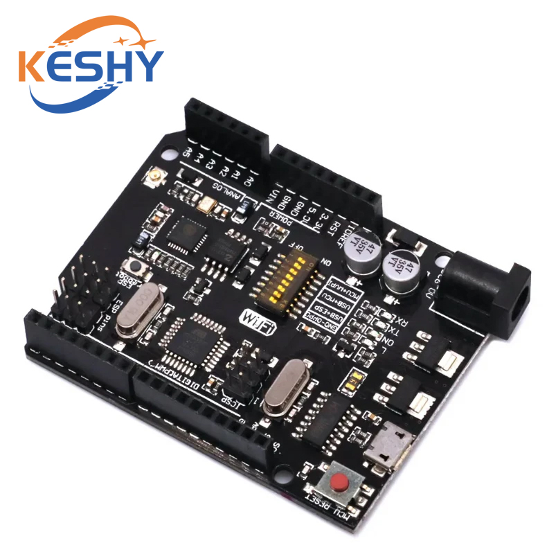 UNO + WiFi R3 ATmega328P + ESP - Smart Home Arduino Uno ulasan dan harga