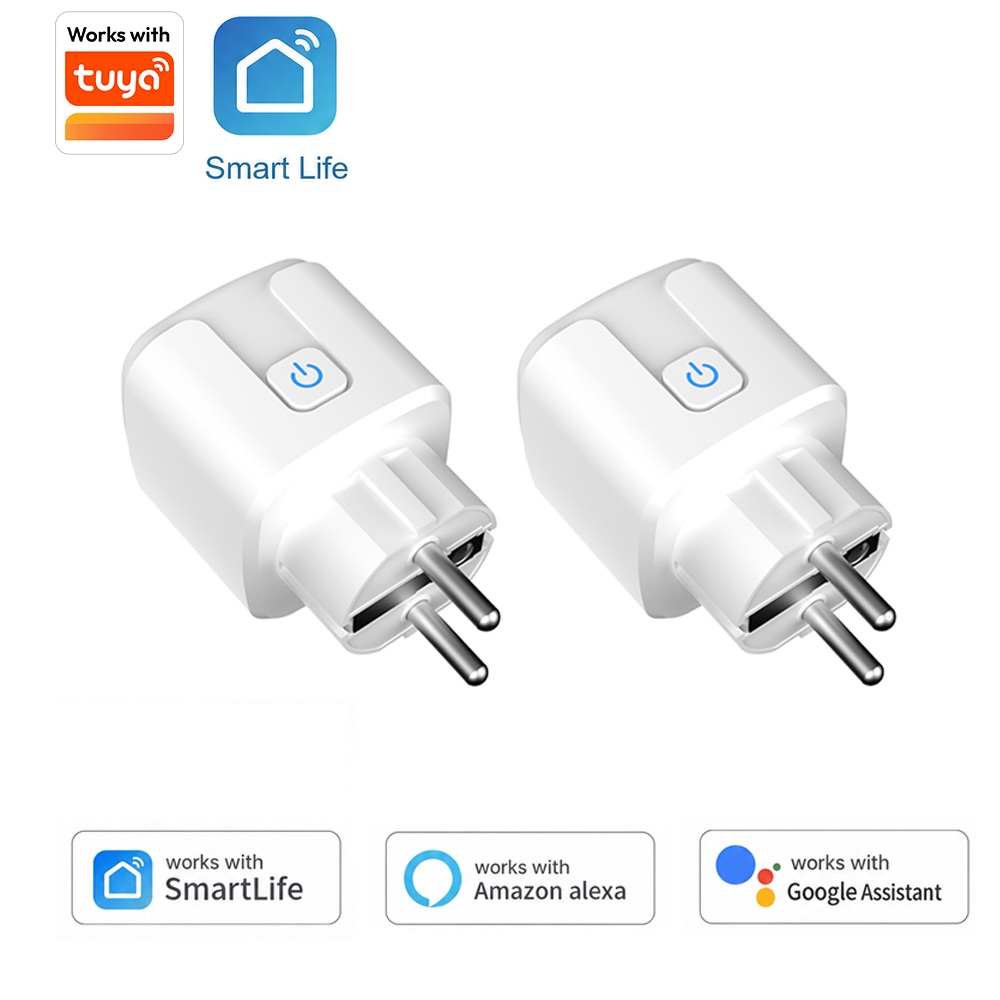 Tuya EU Smart Plug Mendukung W - Smart Home Elements ulasan dan harga