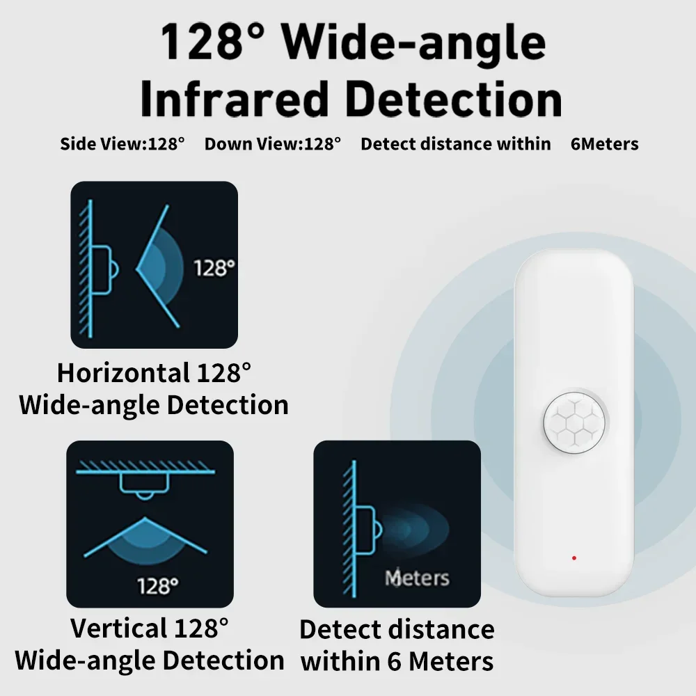 Tuya Sensor gerak WiFI PIR tub - Smart Home Google Assistant ulasan dan harga