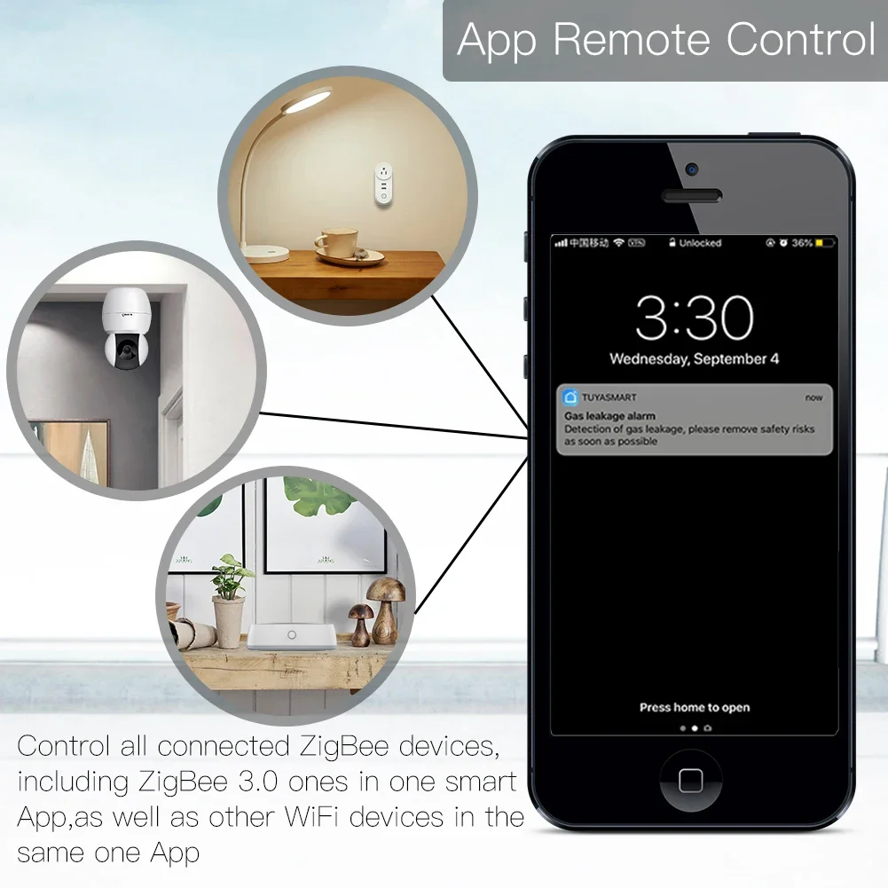 Tuya ZigBee 3.0 Smart Gateway  - Smart Home Hub ulasan dan harga