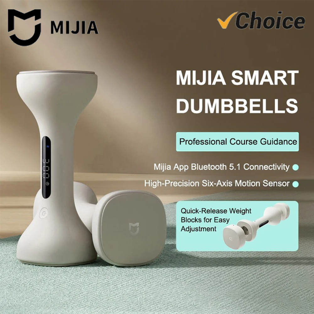 Dumbbell Pintar MIJIA Baru unt - Smart Home Future ulasan dan harga
