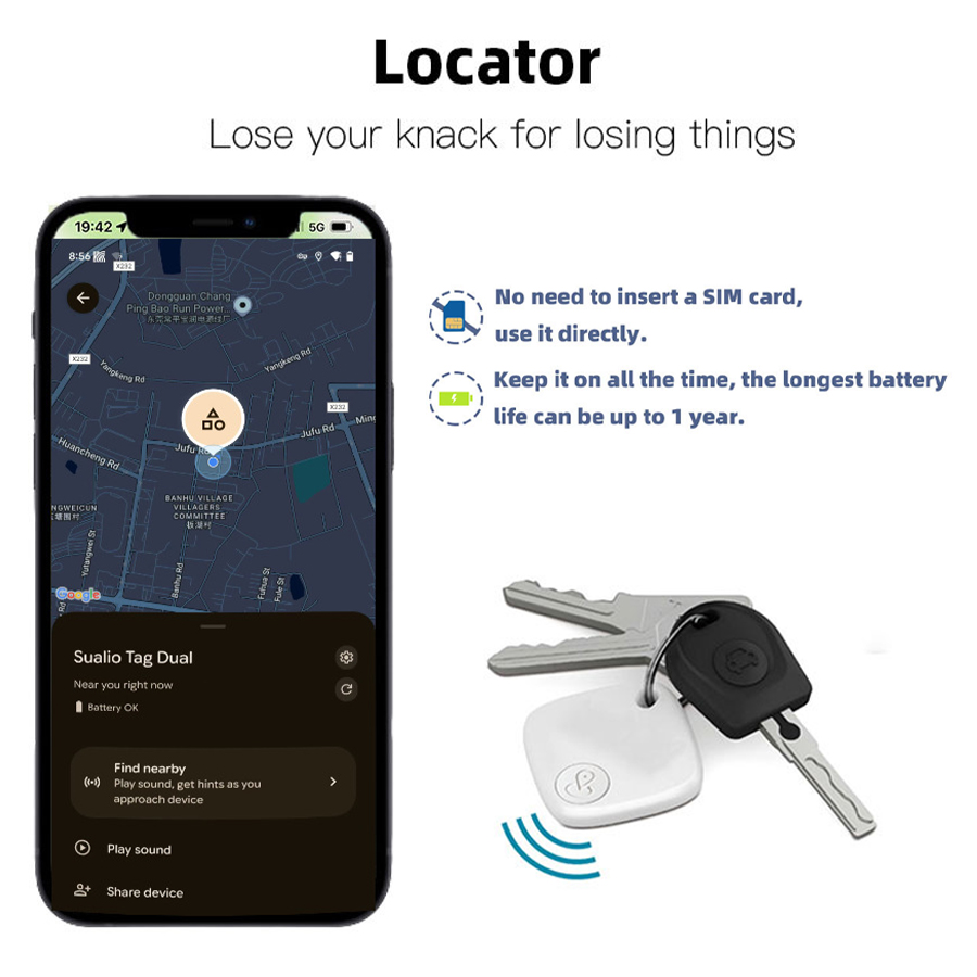 Perangkat Pelacak Mini Bluetoo - Smart Home Iot ulasan dan harga